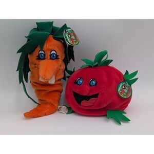 Kids Garden Babies Totally Tomato Crunchy Carrot Plush 1998 Stuffed Animal Toy